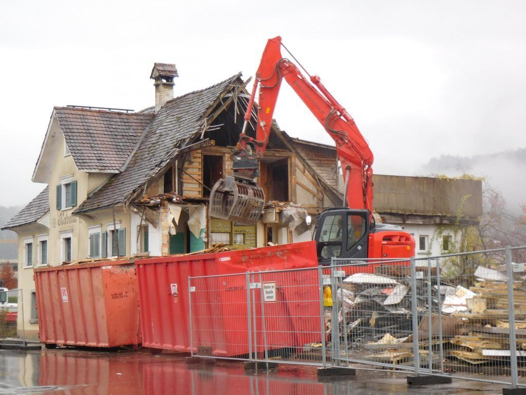 Dornbirner Gasthaus Helvetia weicht neuer Wohnanlage