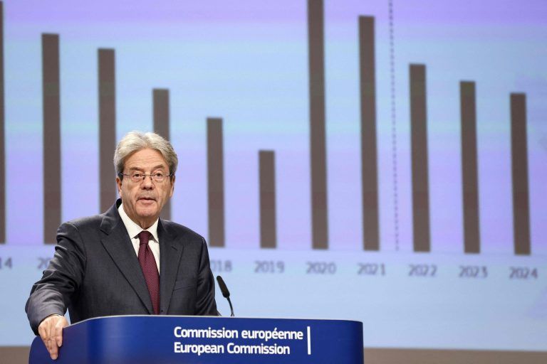 EU-Wirtschaftskommissar Paolo Gentiloni hatte Anfang der Woche gesagt, dass er einen wirtschaftlichen Abschwung zumindest in den Wintermonaten erwarte. <span class="copyright">AFP</span>