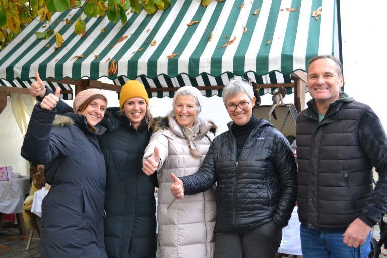 Cindy Konzett, Lea Burtscher, Renate Richter, Michaela Berchtel-Thon und Christoph Marcabruni sind von Anfang an dabei. <span class="copyright">Alle Bilder: BI</span>