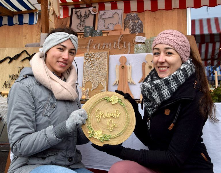 Die Schwestern Sara und Janine Erhart.