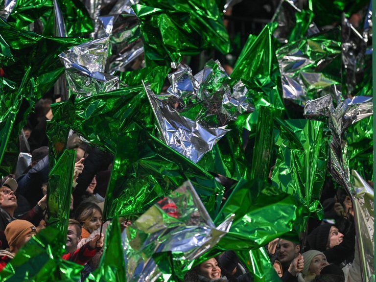 Grün-Weiß waren am Samstag die dominierenden Farben in Lustenau. <span class="copyright">gepa</span>