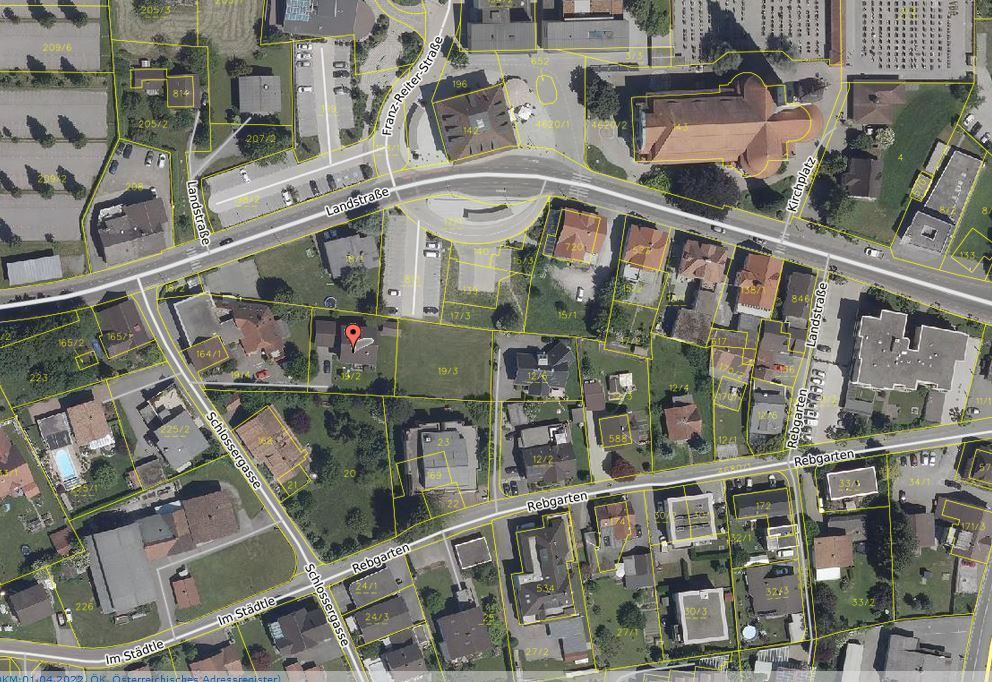 Land Vorarlberg: data.vorarlberg.gv.at, BEV (DKM)