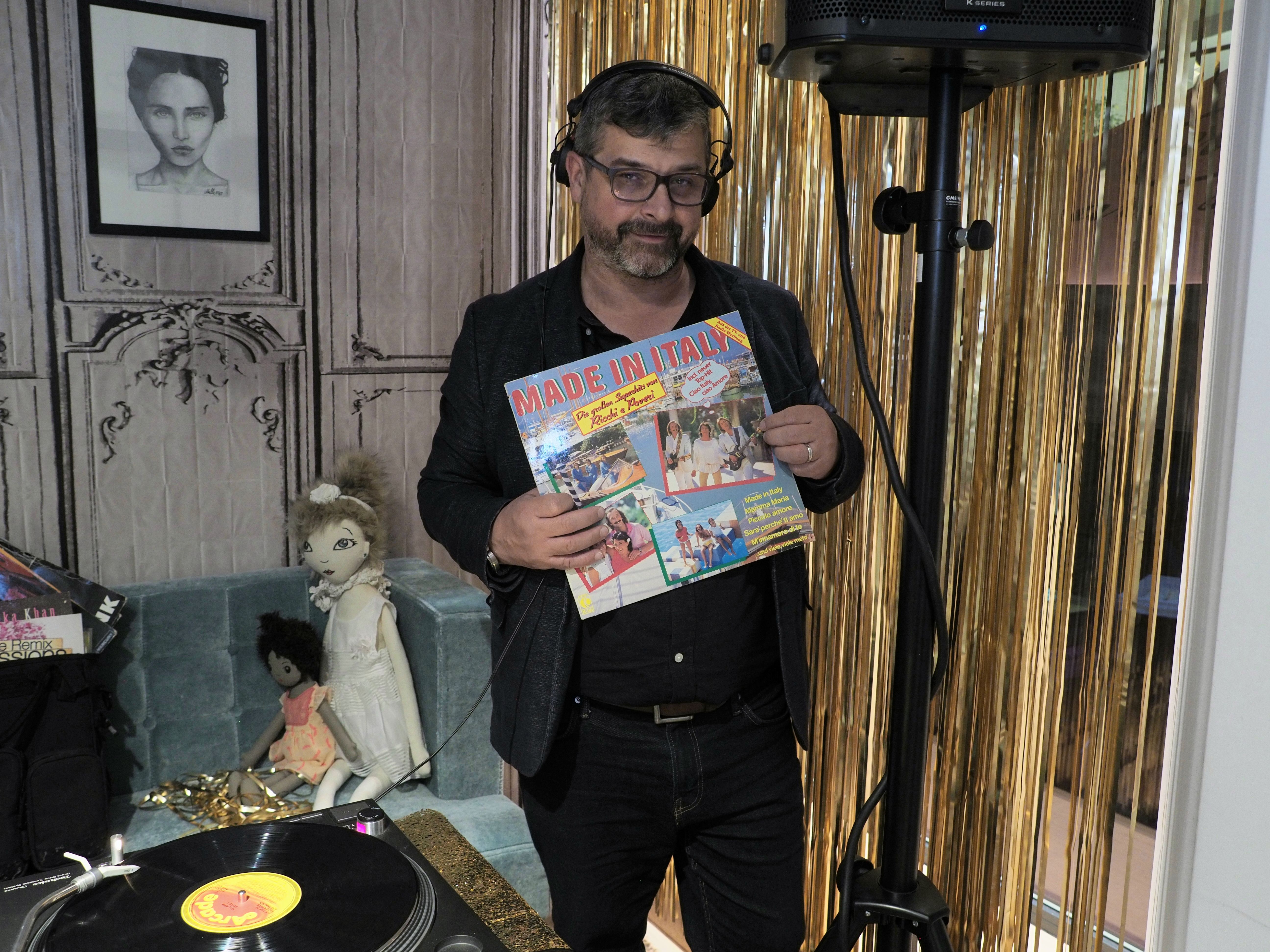 Dietmar Maier alias DJ Elektro Maier sorgte für feinen Italy-Sound.