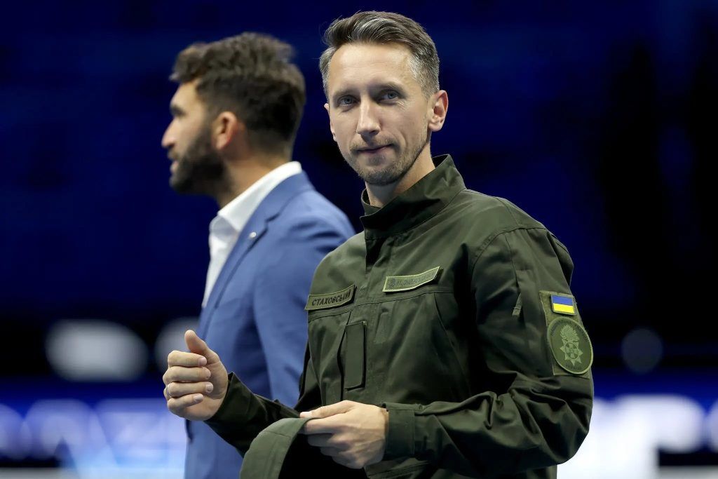 So kämpft ein ehemaliger Tennisprofi in der Ukraine