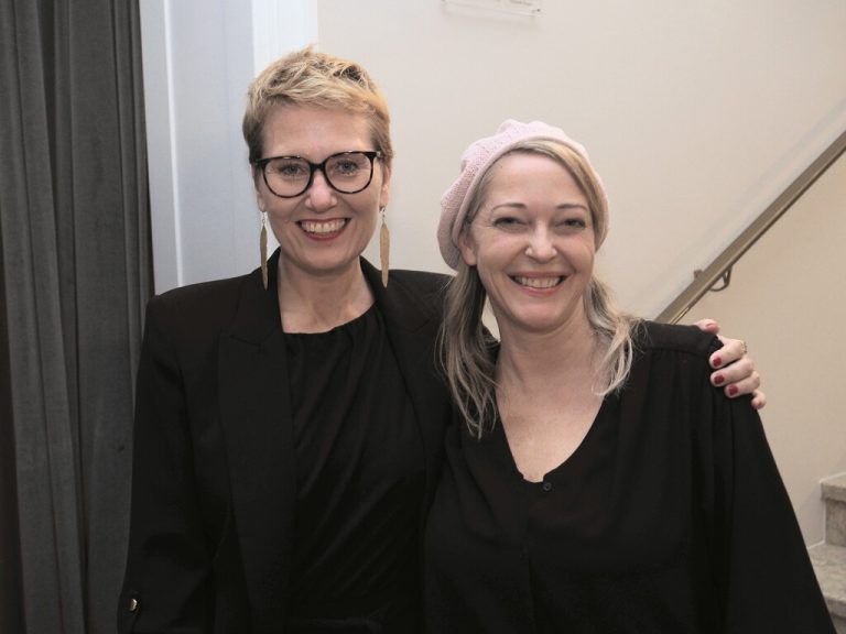 Annette Schreyer und Rebecca Prend genossen den Abend.