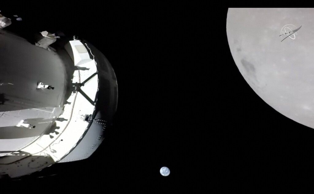 NASA-Mission „Artemis 1“ zum ersten Mal Mond nahegekommen