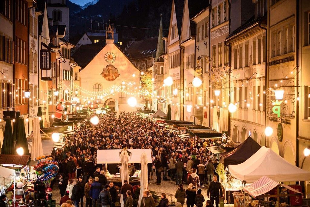 Vorweihnachtliches Ambiente  in der Feldkircher Altstadt