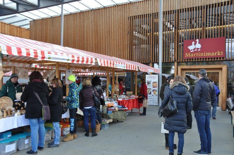 Der Martinimarkt in Ludesch beginnt am Samstag um 11 Uhr. HAB