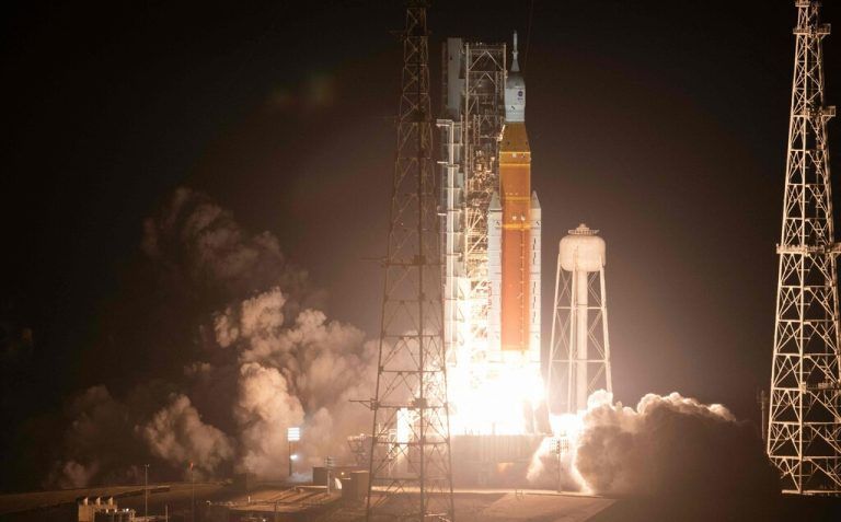 Der Testflug für die NASA-Mission 