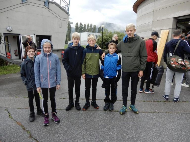 Die erfolgreichen Zehnkämpferinnen und -kämpfer.TS Lauterach