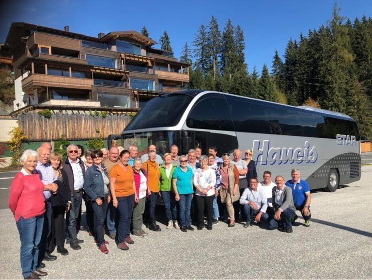 Die Montafoner Traktorfreunde gingen auf große Fahrt.Montafoner traktorfreunde