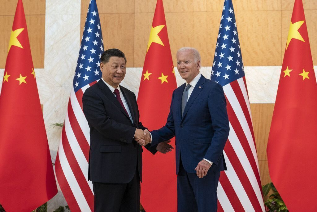 Erstes Treffen zwischen Biden und Xi