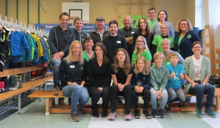 Ein eingespieltes Team – die Helfer des EV und SV Götzis. Schiverein Götzis