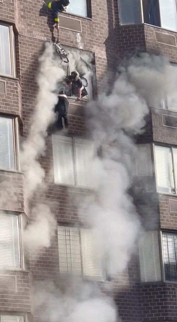 Dutzende Verletzte bei Brand in New ­Yorker Hochhaus