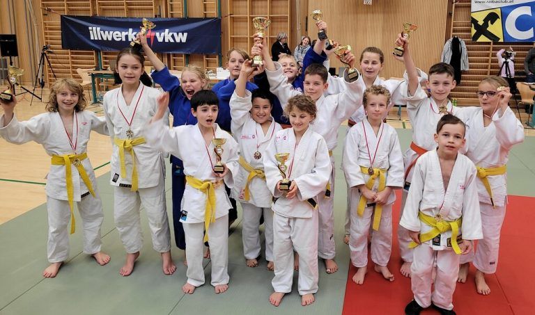 Erfolgreiche Judokas aus Dornbirn. UJC Dornbirn