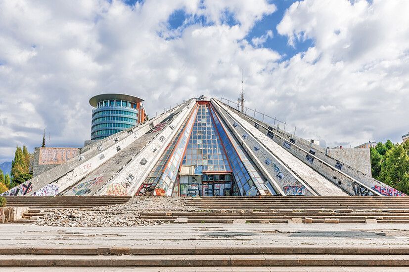 Die Pyramide von Tirana
