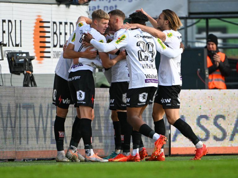 Altach bejubelt einen Punktgewinn gegen den SK Sturm. »C1