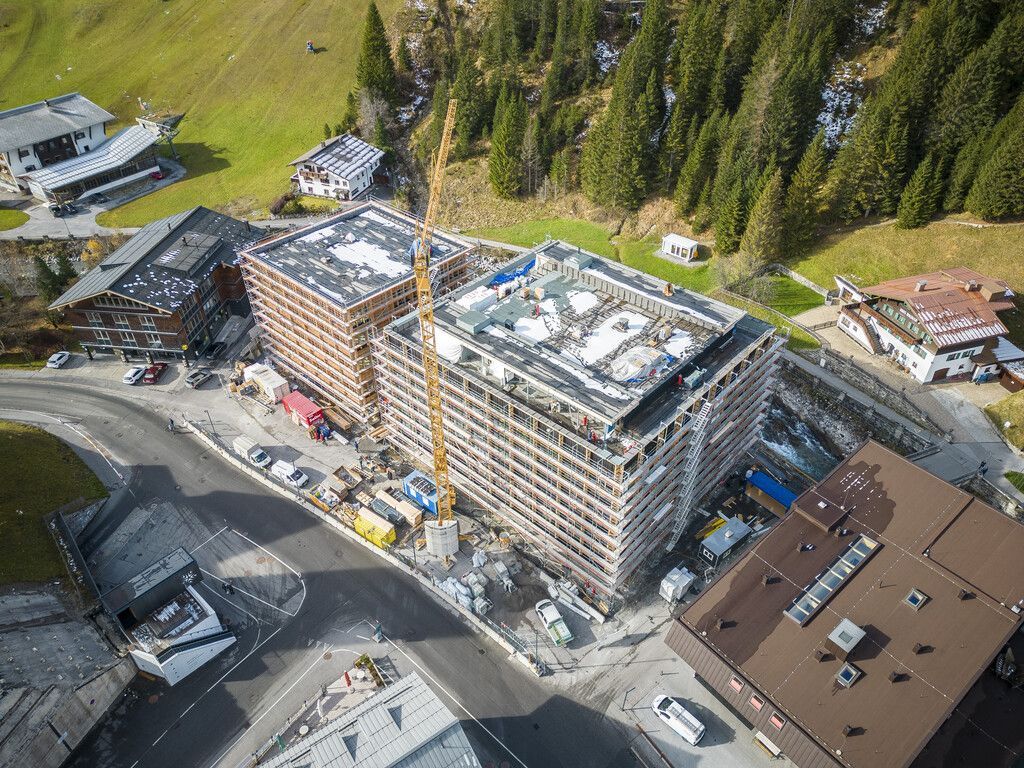 Der Countdown läuft: Das Lecher Gemeindezentrum macht sich frei. »A5