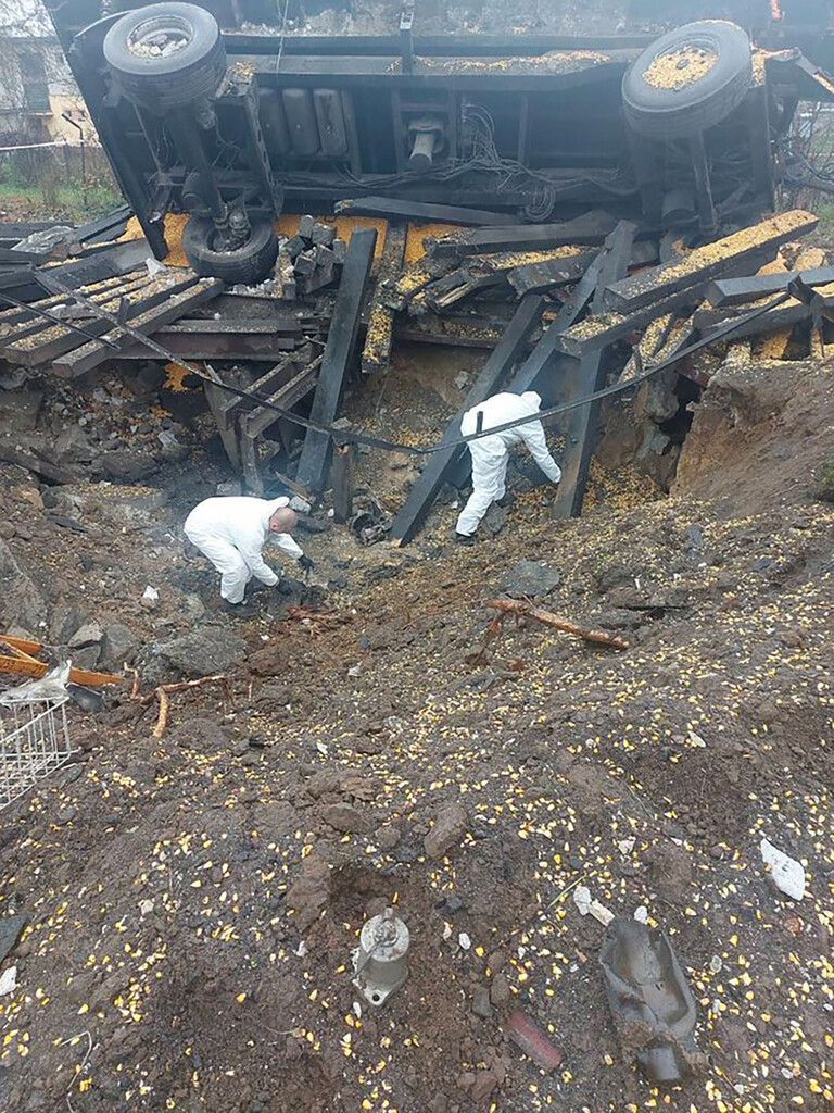 In Polen schlug wohl eine ukrainische Rakete ein. »D7