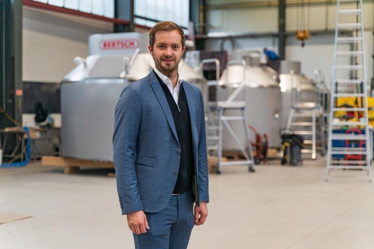 Hubert Bertsch jun stolz auf Innovation.