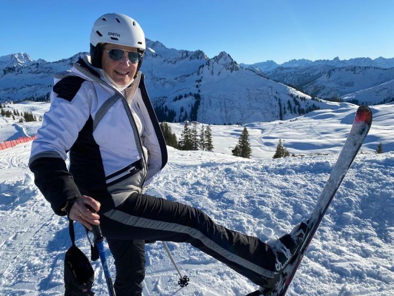 Im Schnee ist Elisabeth Fornetran ebenso in ihrem Element, wie sie es vor ihrem Wechsel an die Schule im Operationssaal war.