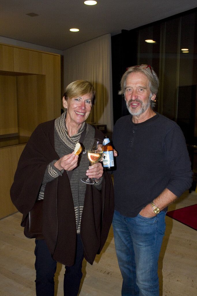 Irmgard und Meinrad Müller bei Seele und Wein.