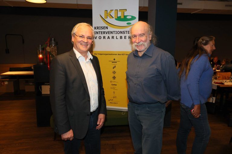 LT-Präs. Harald Sonderegger und KIT-Obmann Gebhard Barbisch.