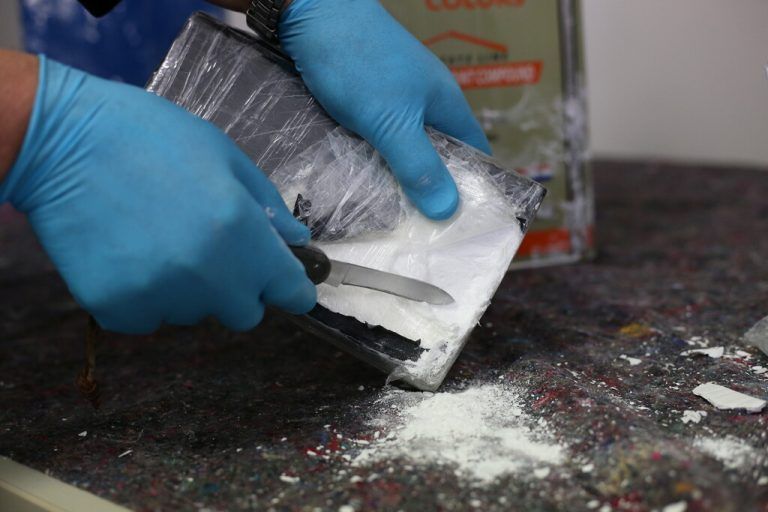 Rund 30 Tonnen Kokain konnte die Polizei beschlagnahmen. ap