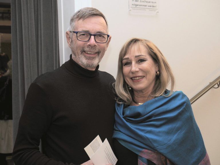 Tanztherapeutin Waltraud Drexler und Innenarchitekt Siegfried Stadler.
