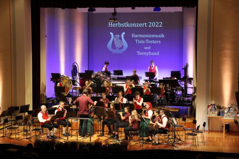 Das Herbstkonzert der Harmoniemusik Tisis-Tosters war ein voller Erfolg. <span class="copyright">He(3)</span>