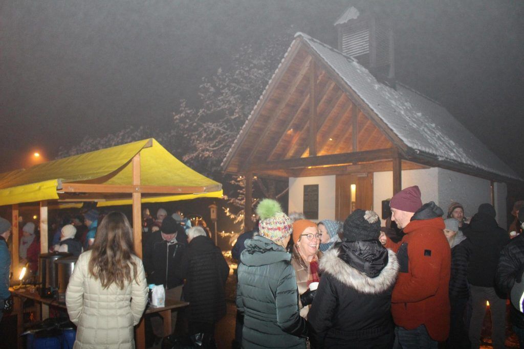 In diesem Frastanzer Ortsteil stimmte man sich auf Weihnachten ein