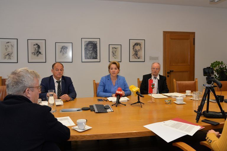Bürgermeisterin Andrea Kaufmann stellte das neue Budget vor.