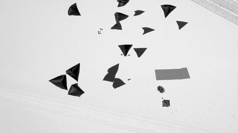 Das multidisziplinäre Projekt Aerocene verfolgt die Vision eines Treibstoff- und emissionsfreien Reisens und Lebens. <span class="copyright">Studio Tomás Saraceno</span>