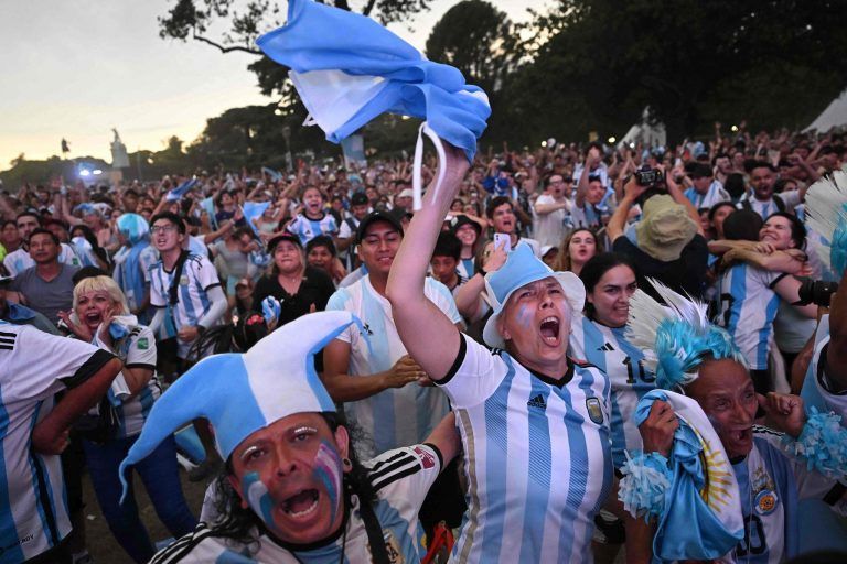 Die Begeistung der argentinischen Fans ist groß. <span class="copyright">APA</span>