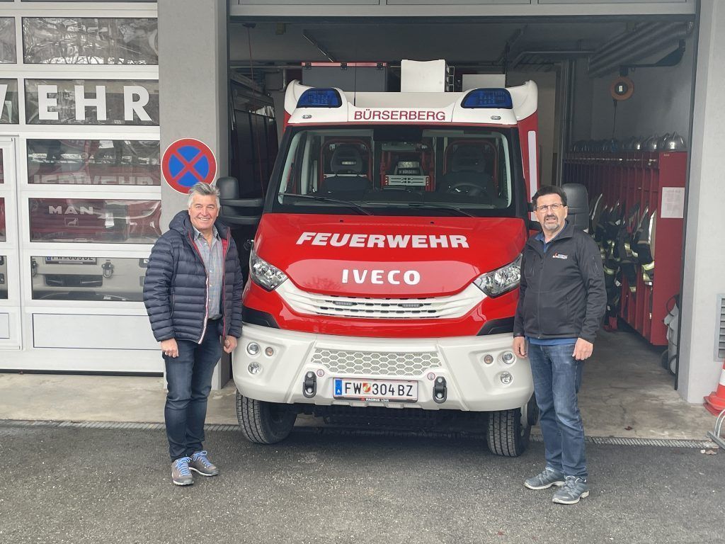 In Bürserberg nimmt ein neues Einsatzfahrzeug Fahrt auf