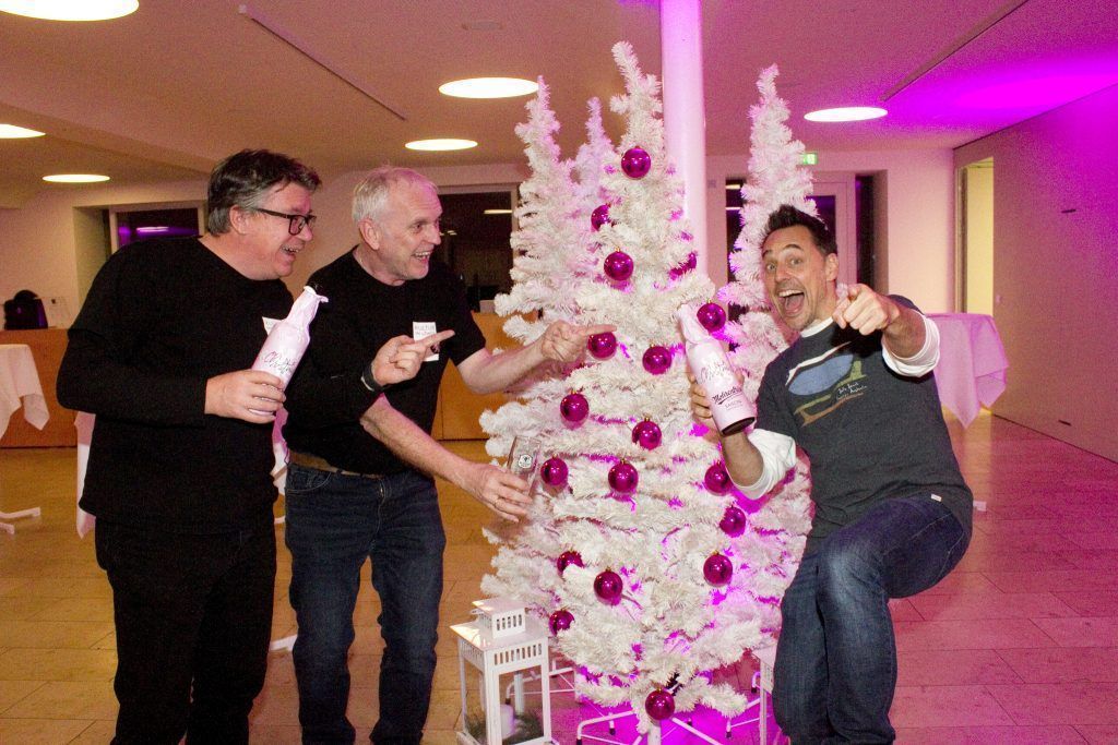 Pinkes Weihnachtsfest in Hohenems