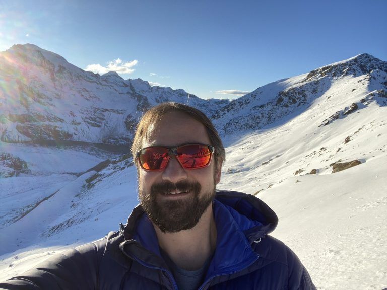 In seiner Freizeit ist der Kälteforscher oft in den Bergen anzutreffen.