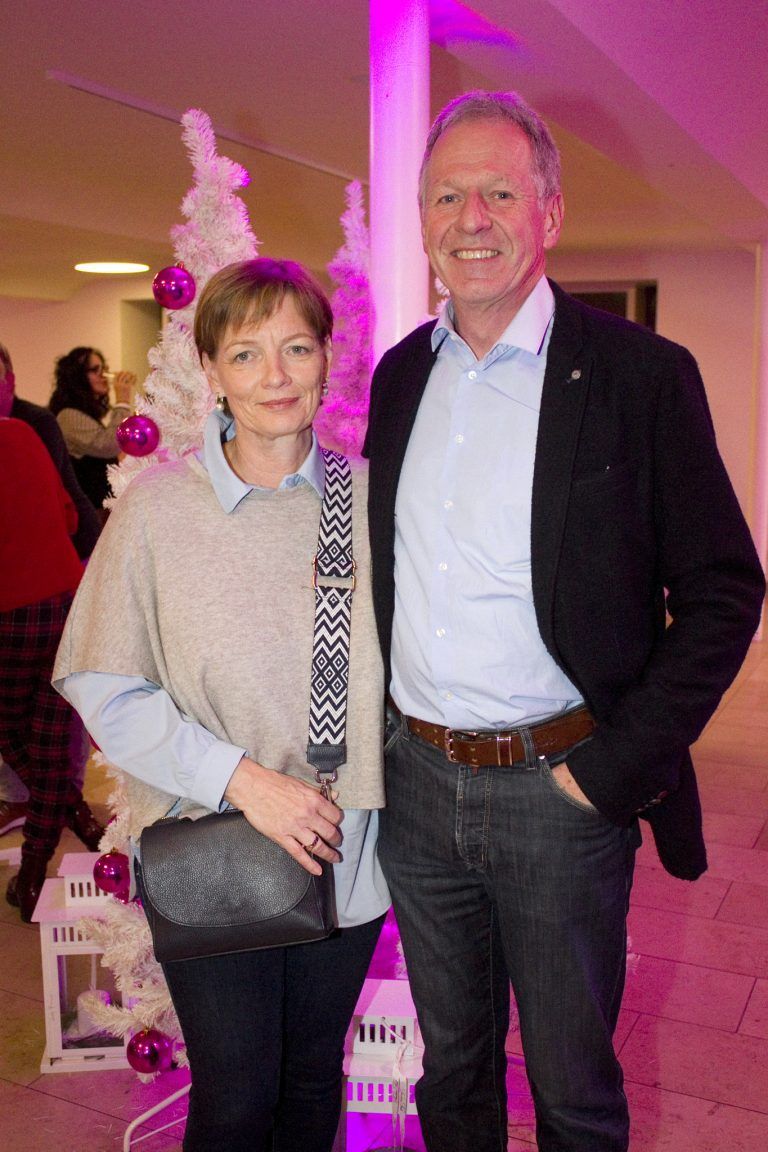 Er rettete damals den Löwensaal: Alt-Bgm. Richard Amann mit Anni.