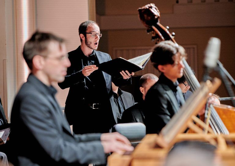 Der Vorarlberger Tenor Clemens Breuss sang die Partie des Evangelisten.