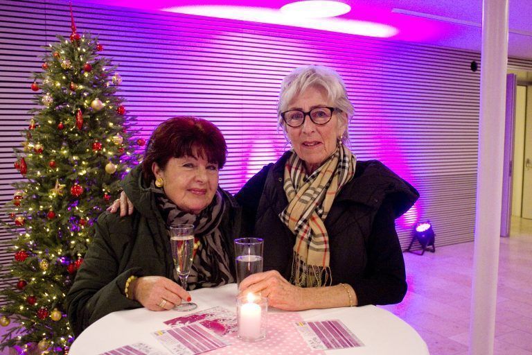 Wilma Jauth und Monika Tirler genossen das Flair.