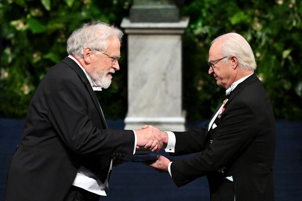 Zeilinger nimmt Nobelpreis entgegen