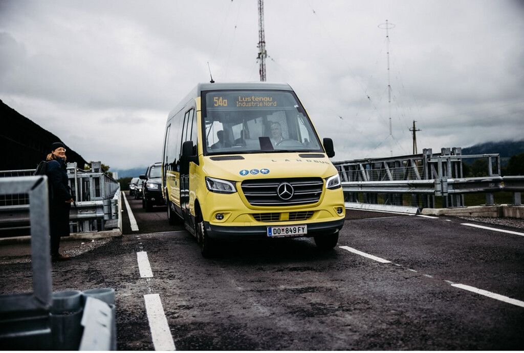 Mit dem neuen Riedexpress von Wolfurt nach Lustenau