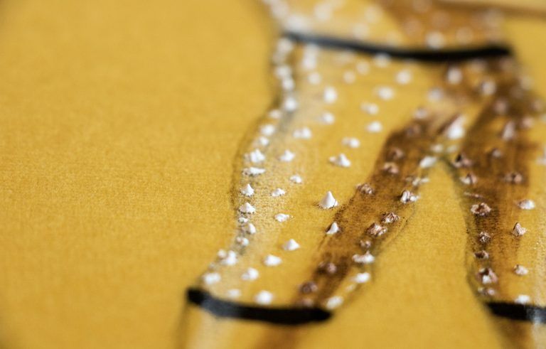 Klebstoff ist Spitzars künstlerische DNA.