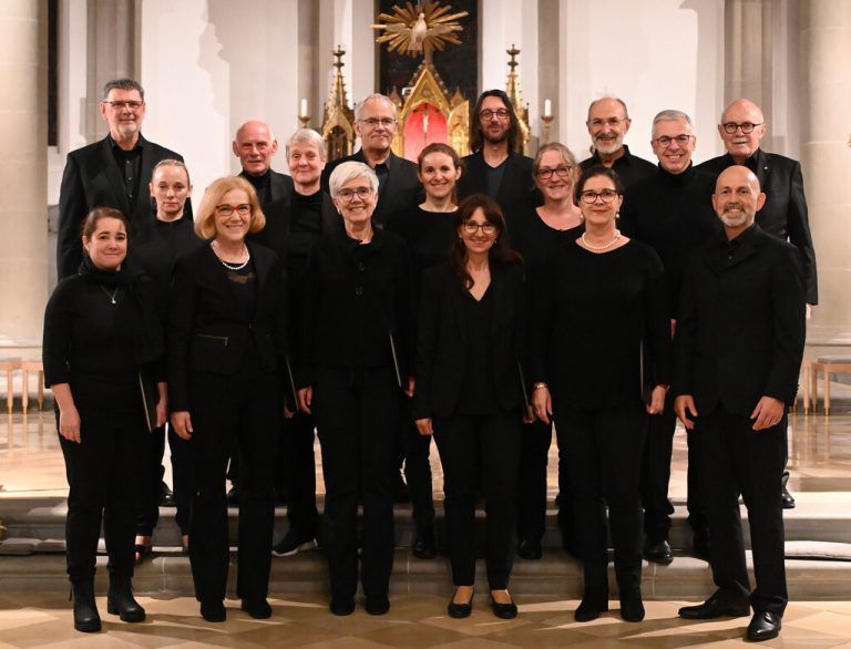 Capella St. Nicolaus als Ensemble des Domchores. M. Ilg