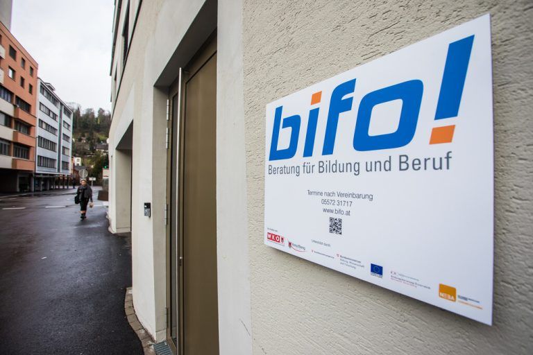 Das BIFO Feldkirch hat am neuen Standort in der Bahnhofcity seine Beratungsarbeit aufgenommen. VN/Steurer.
