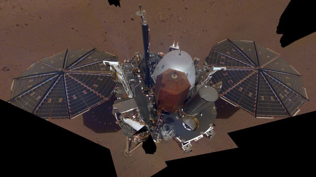 Akku leer – wohl letztes Bild vom Mars-Lander „Insight“