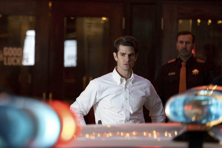 Der Ermittler Jeb Pyre (Andrew Garfield) untersucht einen brutalen Doppelmord. ap