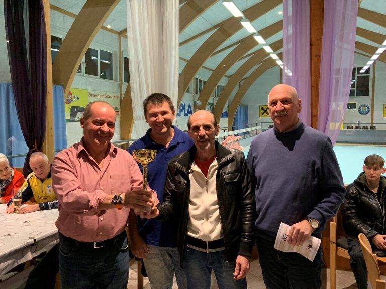 Die Firma Rupp holte sich den Sieg beim Boccia-Hobbyturnier. BC Hard