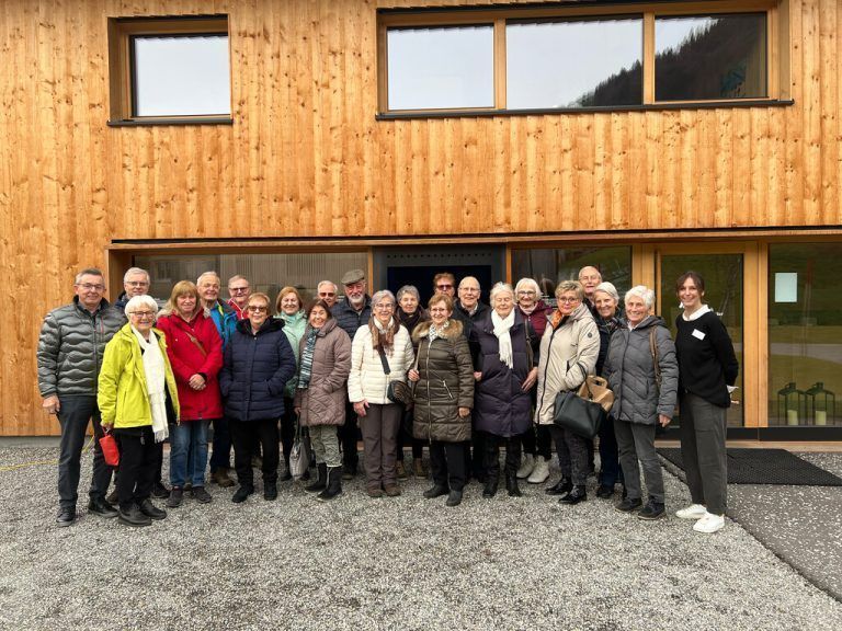 Die Lustenauer Senioren besuchten das neue Barockbaumeistermuseum in Au. sb Lustenau