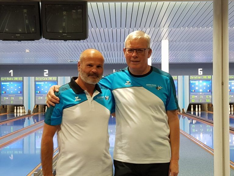 Die neuen Vorarlberger Meister im Tandem Männer: Franz Koschutnig und Elmar Ellensohn. vbfkv